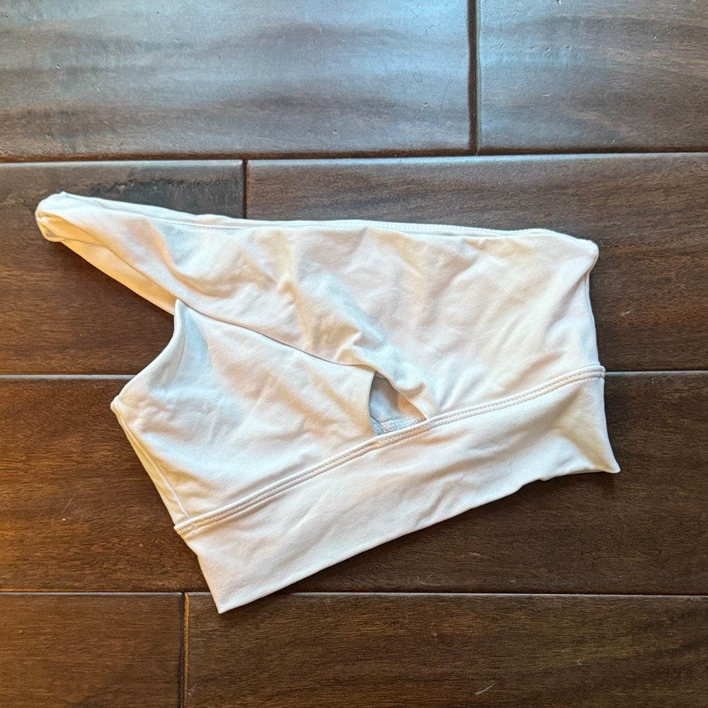 Women's White Dance Top Size adult- So Kali